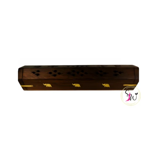 Home 57 Wood Incense Holder – Traditional Nepali Dhup Dan