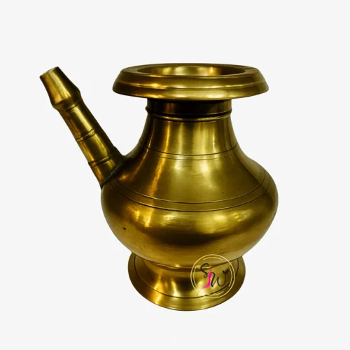 Traditional Nepali Brass Drinking Water Karuwa