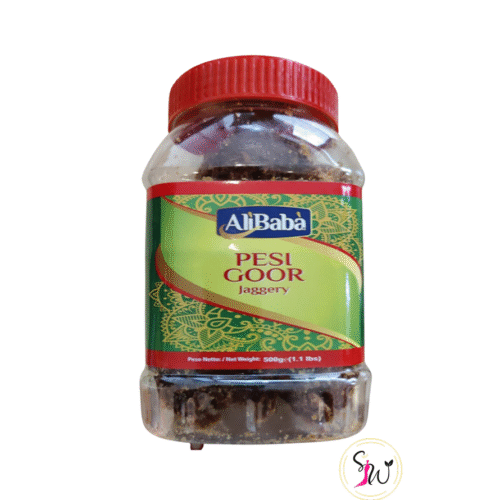 Alibaba Desi Pesi Ghoor Jaggery - 500g