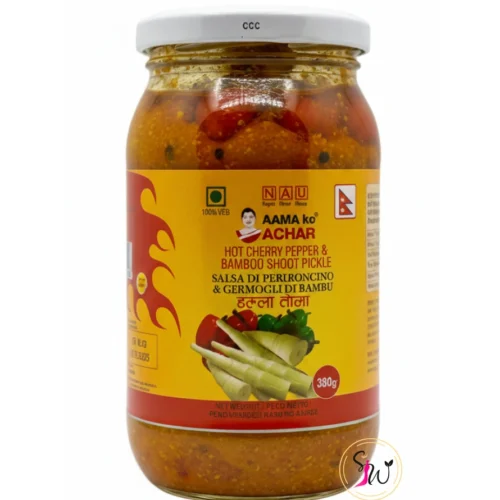 Amako Achar Dalla Tama traditional Nepali bamboo shoot pickle