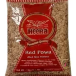 Heera Red Powa Rice Flakes 1kg – Nutritious red rice flakes for poha, upma, and snacks
