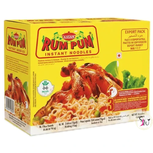 Rum Pum Instant Noodles Full Cartoon Box 30 stk