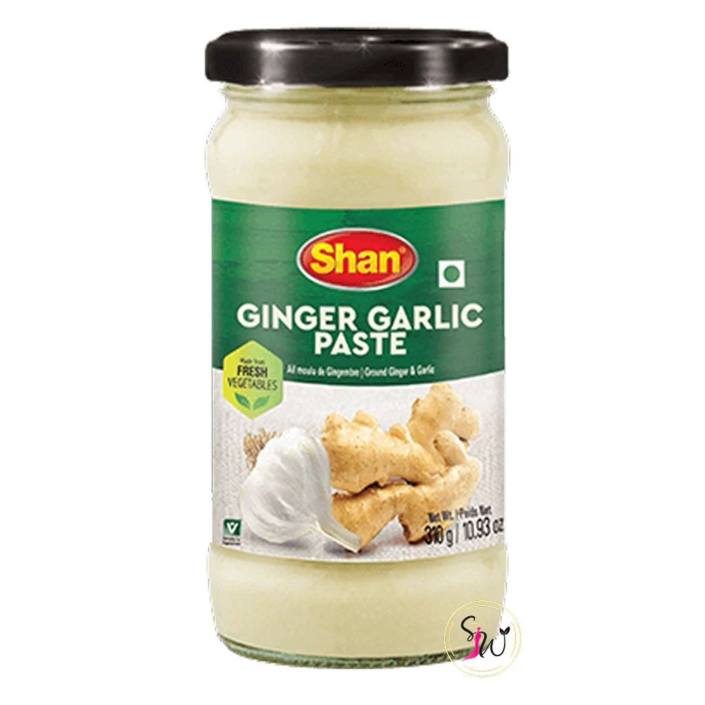 Shan Ginger Garlic Paste – 700g 1 Premium Ginger Garlic Paste for curries, stir-fries, and marinades