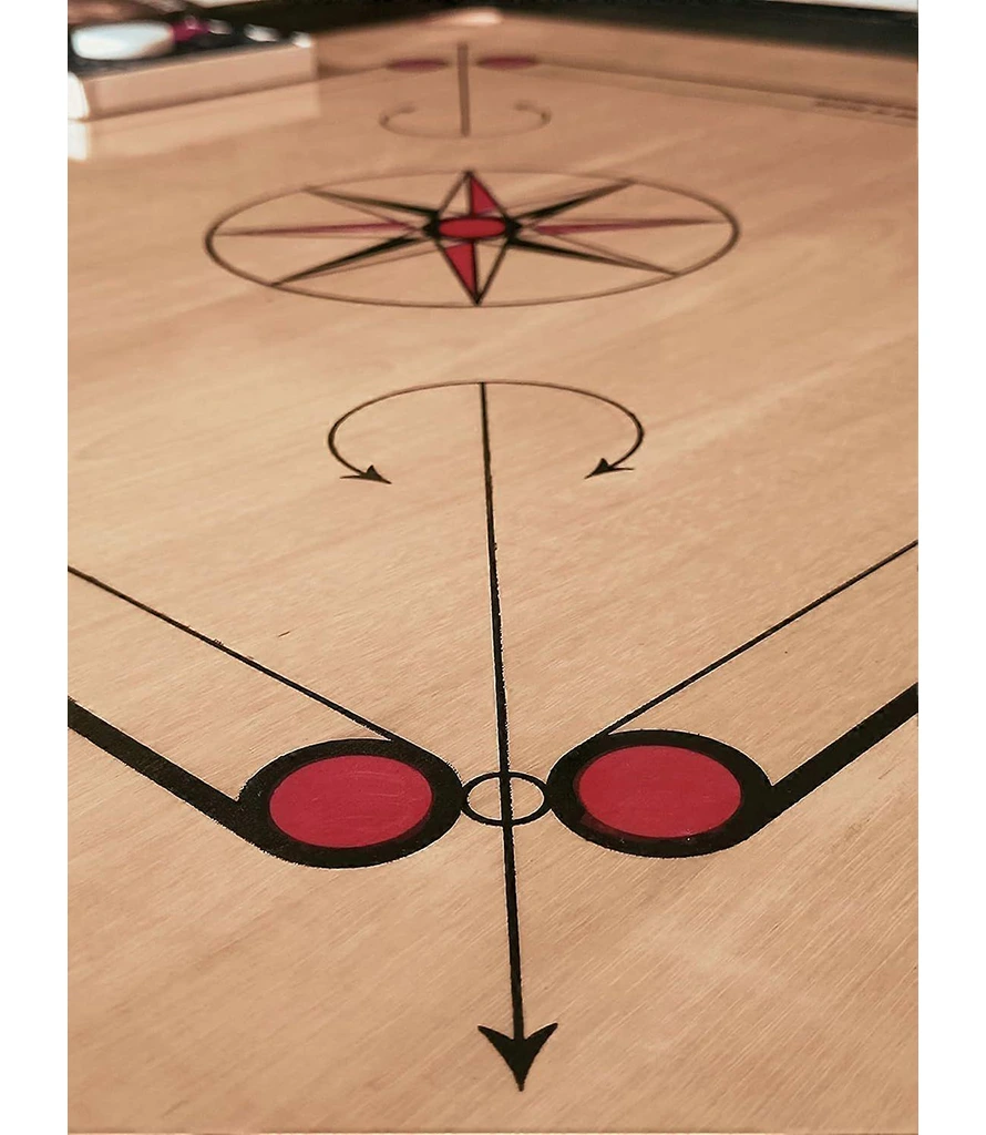 KSM High Quality Wooden Carrom Board – 26 Inches 5 KSM High Quality Wooden Carrom Board – 26 Inches - Image 5