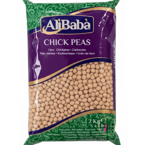 AliBaba Chickpeas white legumes Chana Ko Daal premium pack