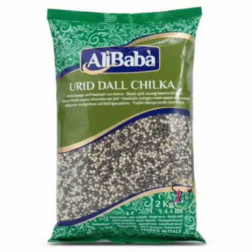 AliBaba Urid Dal Chilka split black gram lentils 2kg pack