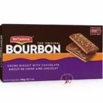 Britannia Bourbon chocolate crème biscuits 390 g pack