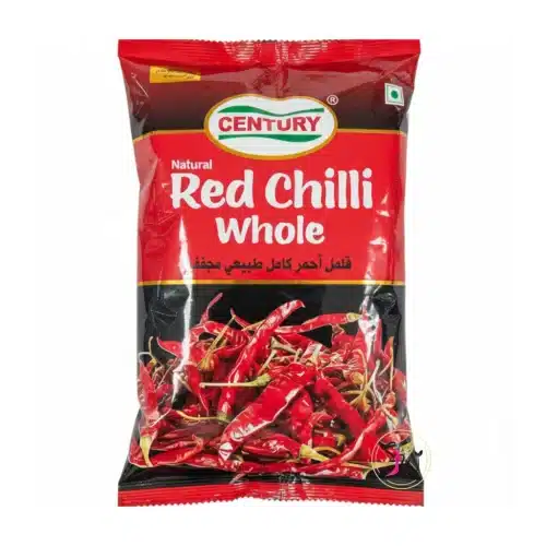 Century Natural Whole Red Chilli Khursani dried red chillies pack