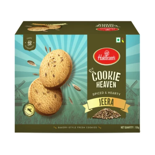 Haldiram Cookie Heaven Spiced & Hearty Jeera 250 g pack