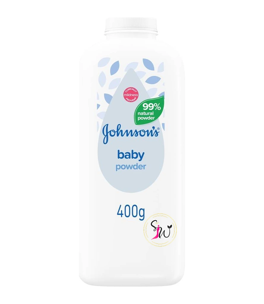 Johnson's Baby Powder – 200 g & 400 g 1 Johnson's Baby Powder 400g bottle for soft and dry baby skin protection