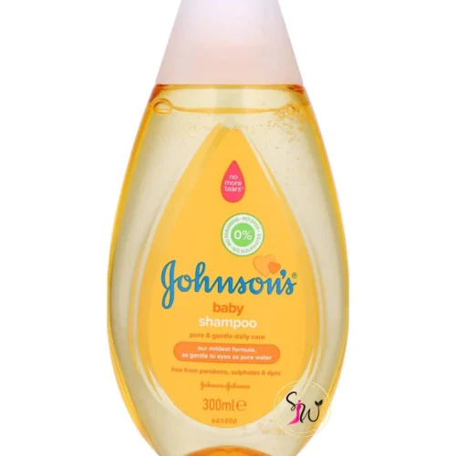 Johnson’s Baby Shampoo 300 ml bottle for gentle, sulfate-free hair care