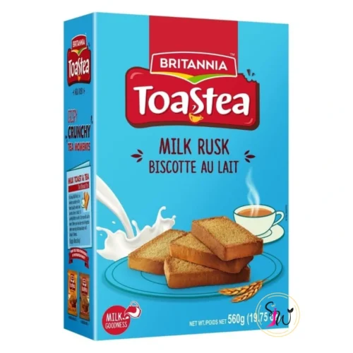 Milk-enriched crunchy BRITANNIA rusks
