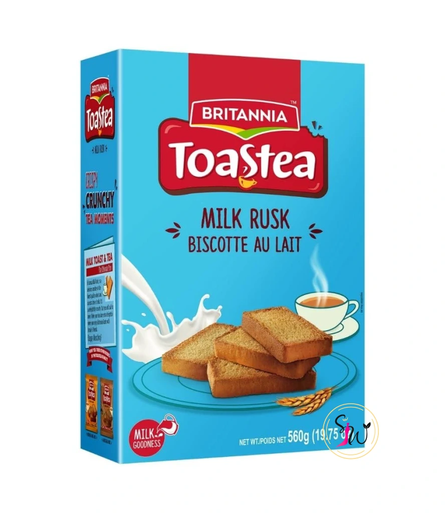 BRITANNIA Toastea Milk Rusk 560g 1 Milk-enriched crunchy BRITANNIA rusks