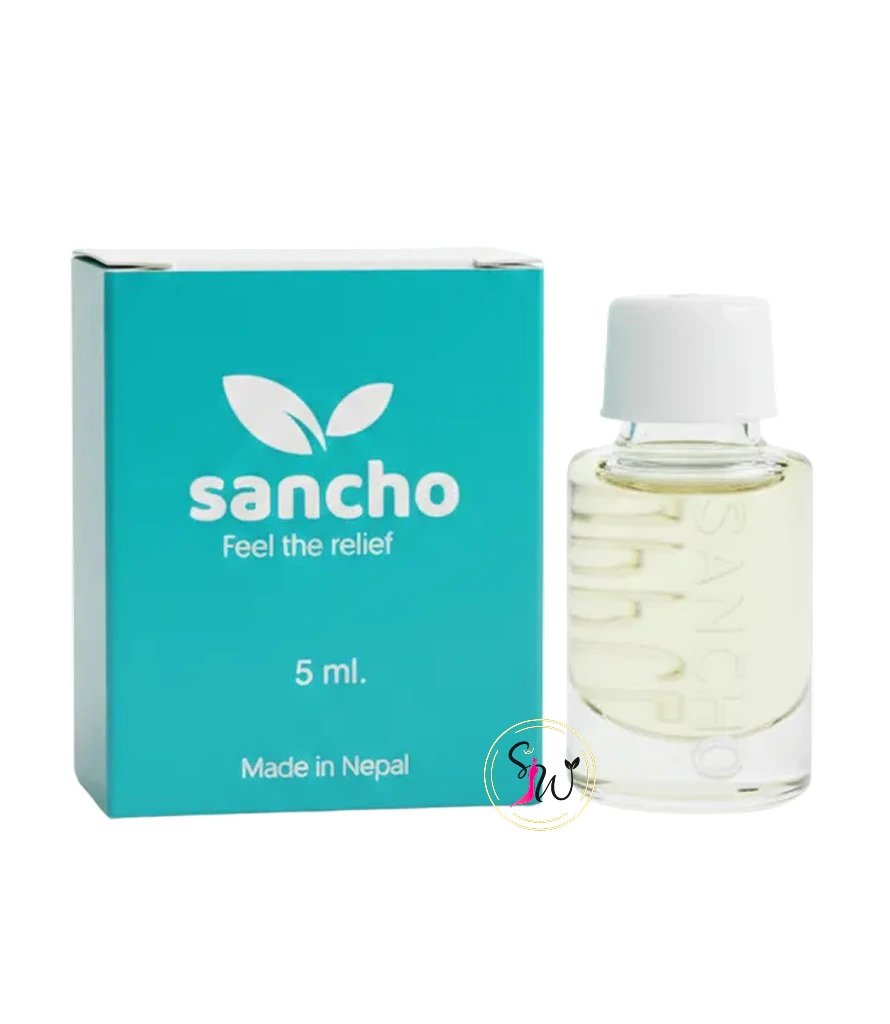 Sancho (सञ्चो) – 5ml 1 Sancho Therapeutic Oil bottle with Himalayan essential oil blend for pain relief, cold, and muscle recovery