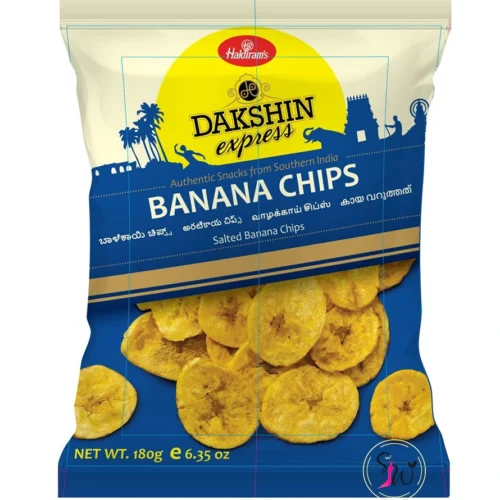 Haldiram's Dakshin Express Banana Chips – Crispy and salted snack