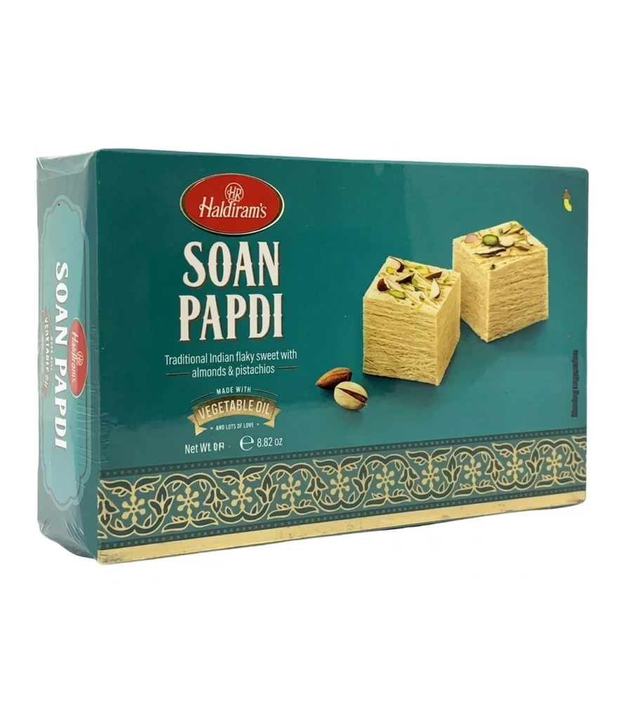 Haldiram's Soan Papdi - 200g 1 Haldiram's Soan Papdi – Traditional flaky Indian sweet