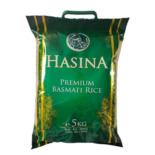 Home 36 Hasina Premium Basmati Rice 5kg package