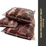 Frozen Raw Buff Meat (राँगाको मासु) 3 Frozen raw buff meat राँगाको मासु hygienically processed and safely frozen