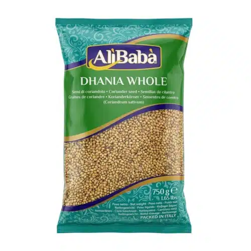 Ali Baba Dhania whole coriander seeds 750g premium quality spice
