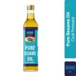 Kalra Pure Sesame Oil - 500ml 2 Kalra pure sesame oil bottle cooking oil