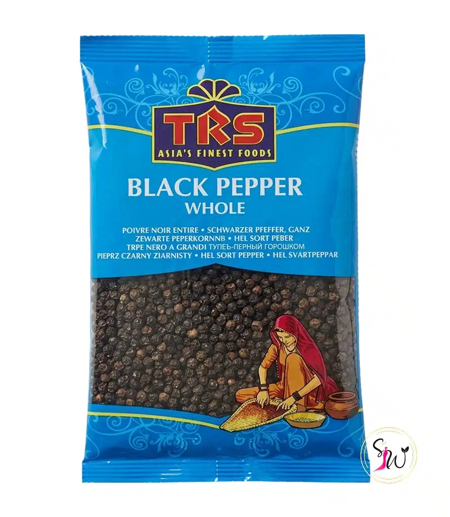 TRS Black Pepper Whole – 100g / 400g 1 TRS Black Pepper Whole premium peppercorns for grinders and cooking