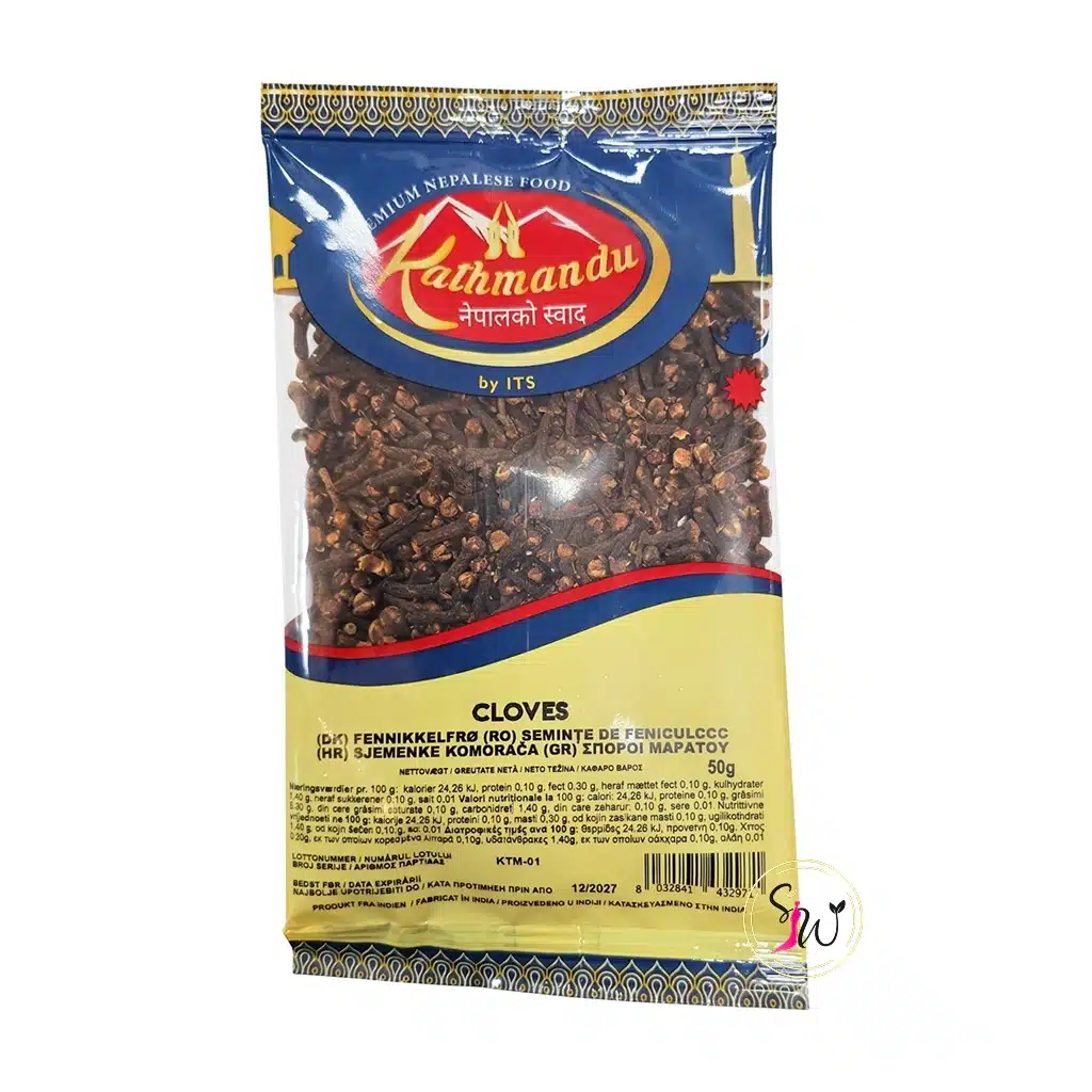 Kathmandu Cloves – 50g 1 Whole cloves aromatic spice for cooking and baking