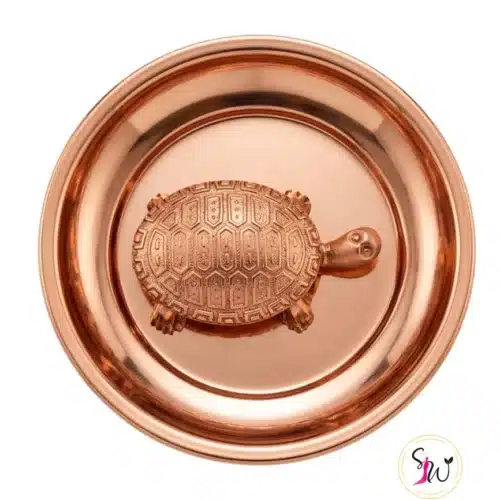 Vastu and Feng Shui Shri Ichhapurti tortoise made of pure metal for home and office