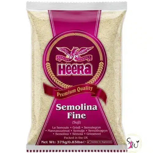 Heera Semolina Fine Suji 375g wheat semolina