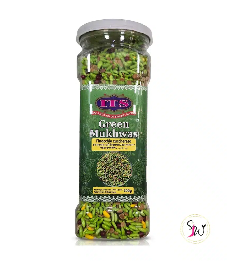 ITS Green Mukhwas (Sweet Fennel Mix) 200g 1 ITS Green Mukhwas sweet fennel mouth freshener 200g