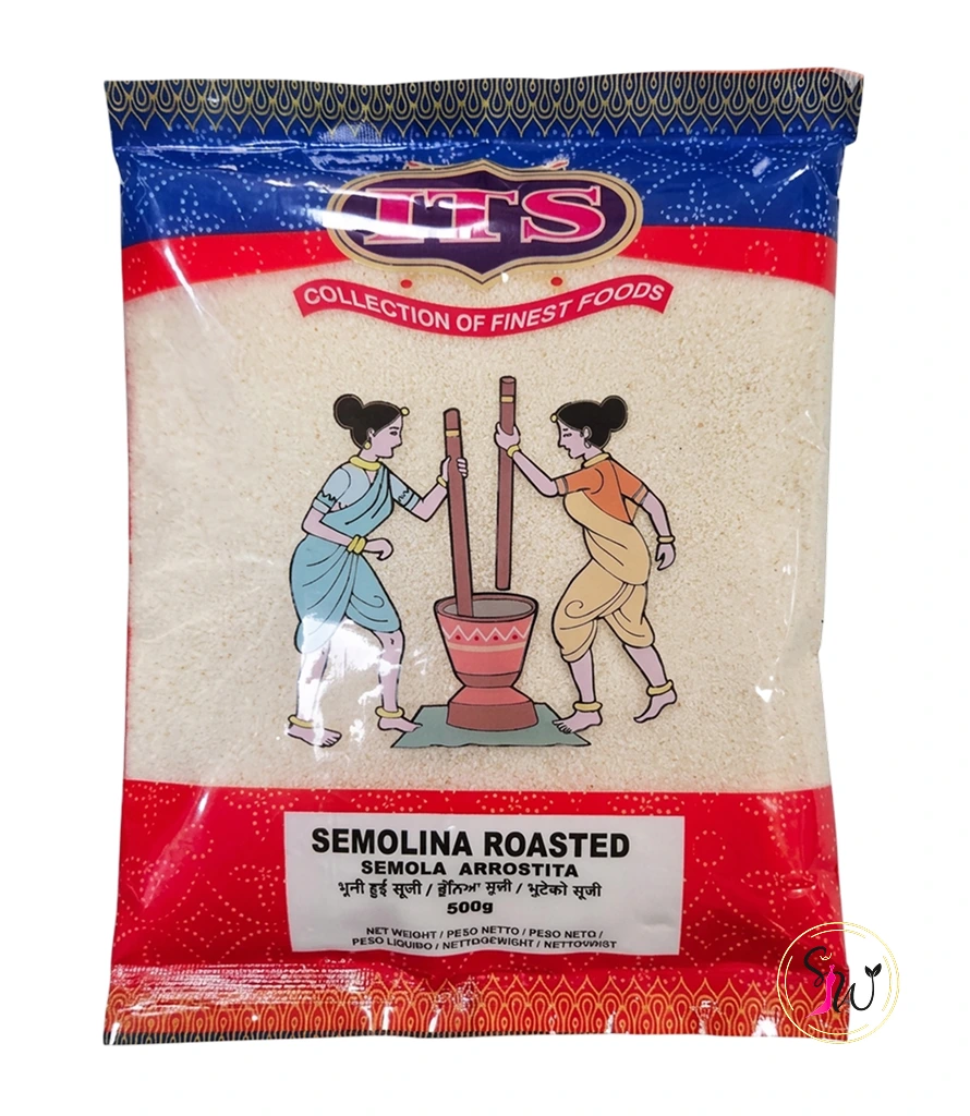 ITS Roasted Semolina 1 ITS roasted semolina 1kg pack