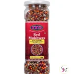 Red Mukhwas (Anice Zuccherato) – Sweet Mouth Freshener 2 Red Mukhwas sweet Indian mouth freshener packaging