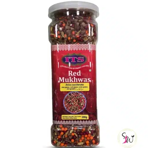 Red mukhwas sweet anise mouth freshener 200g