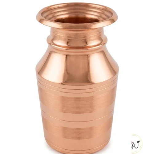 Pure Copper Lota Kalash for Drinking Water and Puja