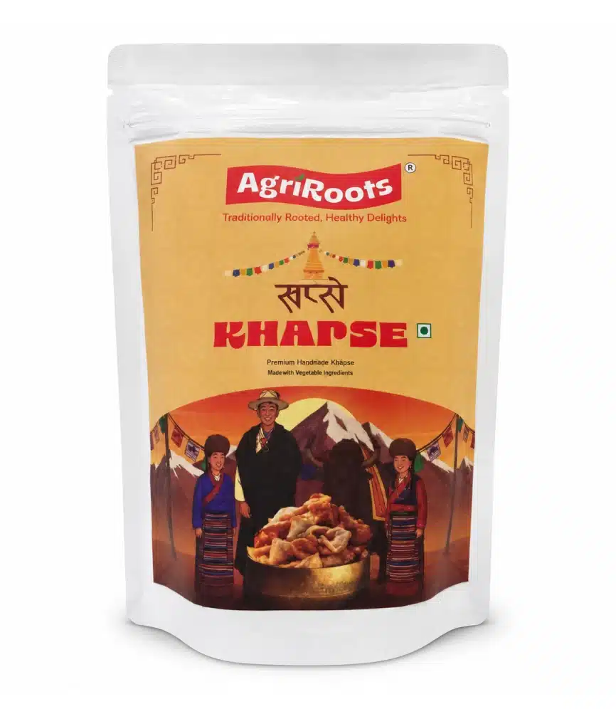 AgriRoots Khapse – 150 g 1 AgriRoots Traditional Nepali Khapse Biscuits 150 g