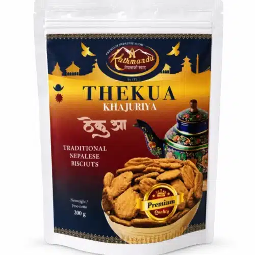 Kathmandu Thekua Khajuriya traditional Nepali biscuits 200 g package